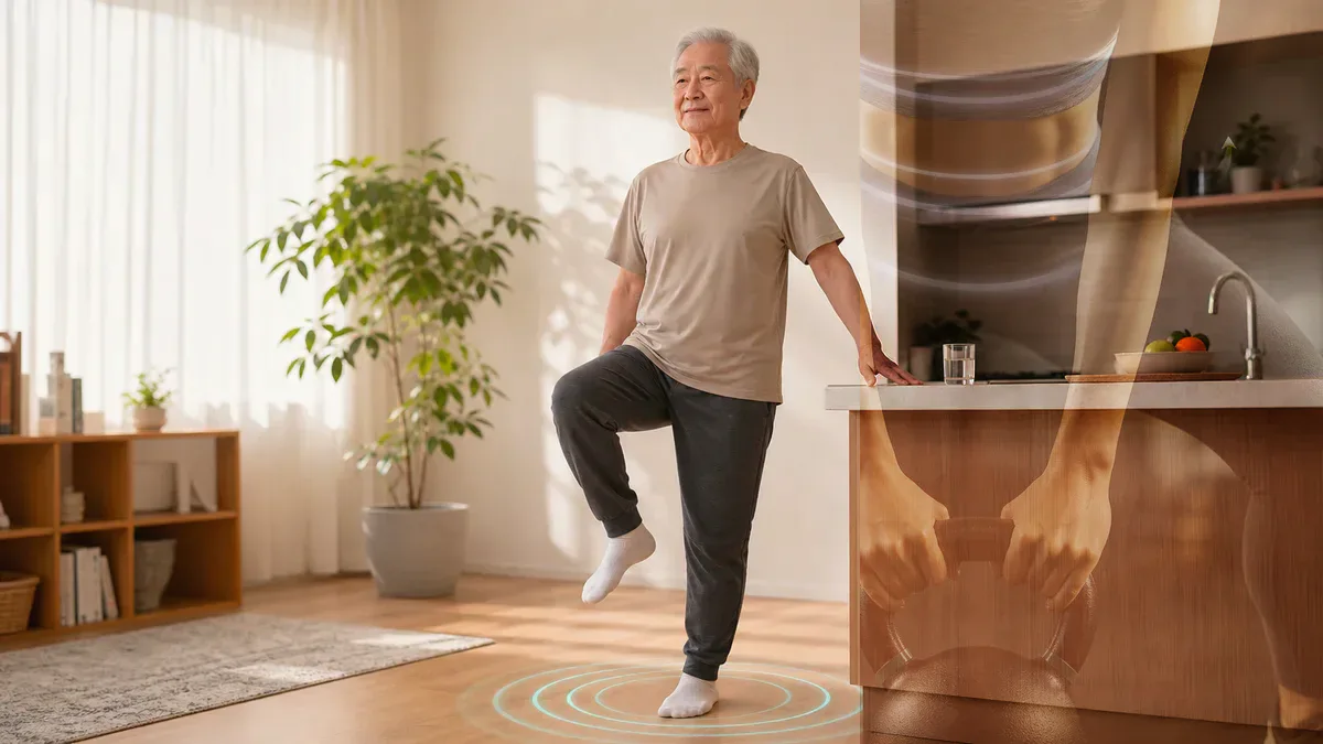 노년기 근감소증 예방을 위해 근력 운동이 필수적인 이유에서 확인할 호흡과 복압 조절 실천 포인트 시각 자료