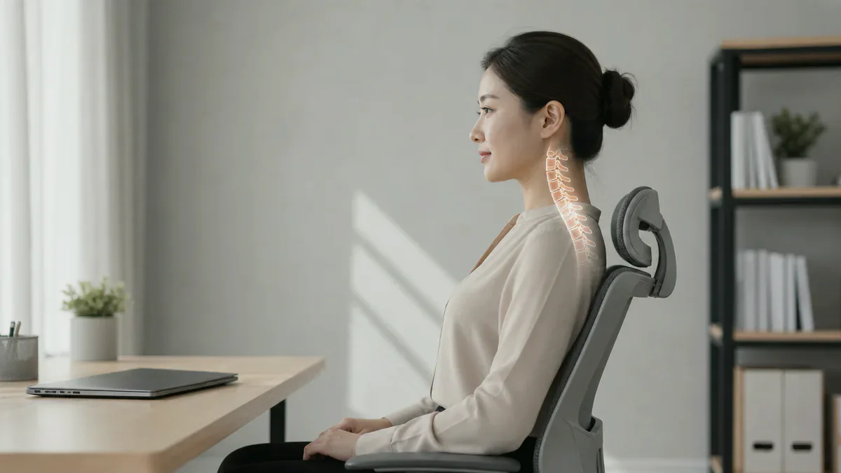 운동 초보자에게 가장 안전하고 효과적인 목표 심박수 범위 내용을 이해하기 위한 목과 어깨 자세 시각 자료