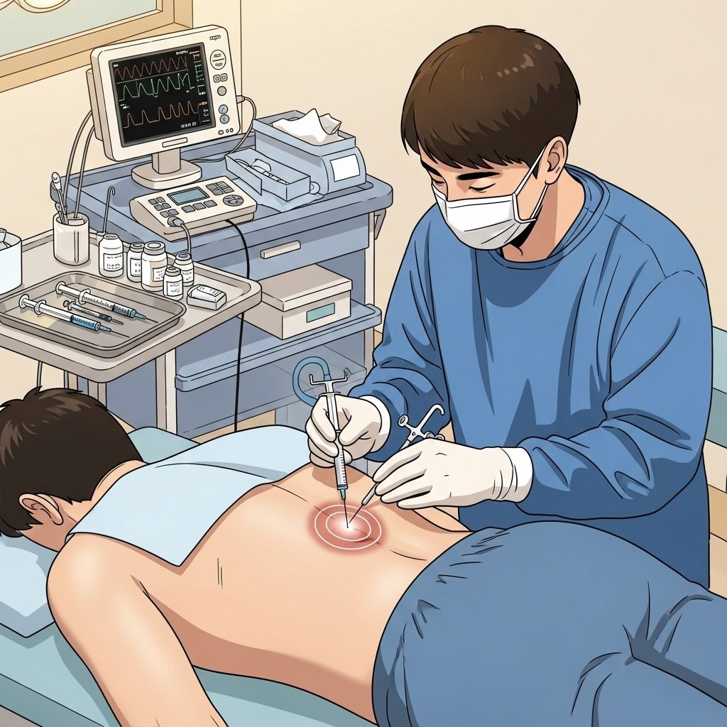 허리 통증의 모든 것: 원인부터 병원 선택, 최신 비수술 치료법까지 18 의사가 환자의 허리를 수술하는 모습